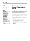 Compaq Laptop 310300-006 - Armada 3500 - PII 300 MHz White paper, 22 pages