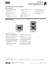 Viking Oven Professional VEDO266 Specification sheet, 4 pages