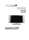 Initial TV DTV-322 Operation & user’s manual, 74 pages