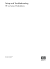 HP Desktop xw series Setup and troubleshooting manual, 40 pages