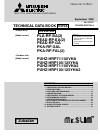 Mitsubishi Electric Inverter PLA-RP-BA2 Technical data book, 52 pages