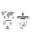 YORKVILLE Speakers EF500P Service manual, 18 pages