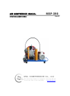 MSL Air Compressor MSF-390 Operation & maintenance manual, 23 pages